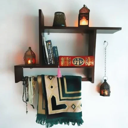 Wooden Wall Mounted Quran Shelf