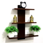 Wooden Wall Shelf for Home Decor Items,